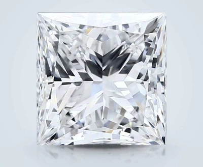 5.01ct E VVS2 Very Good Cut Princess Diamond