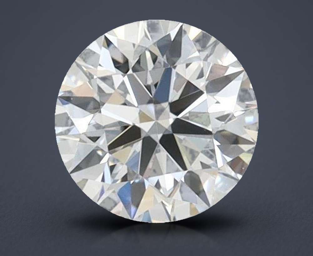 0.53ct D FL Rare Carat Ideal Cut Round Lab Grown Diamond