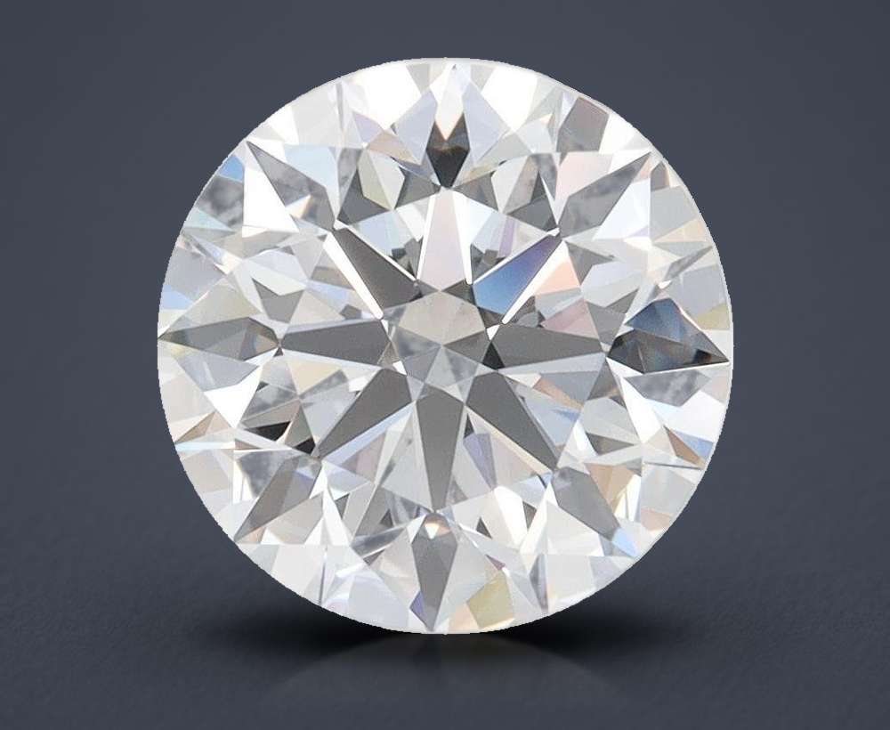 3.00ct D FL Rare Carat Ideal Cut Round Lab Grown Diamond