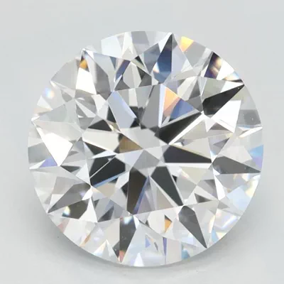 2.17ct D IF Rare Carat Ideal Cut Round Lab Grown Diamond