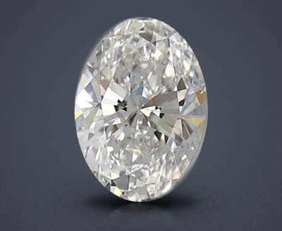 0.67ct D IF Rare Carat Ideal Cut Oval Lab Grown Diamond