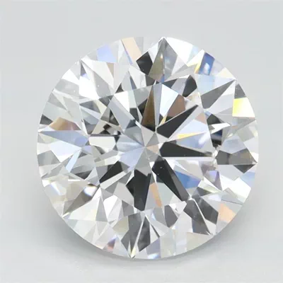 2.10ct D VVS1 Rare Carat Ideal Cut Round Lab Grown Diamond