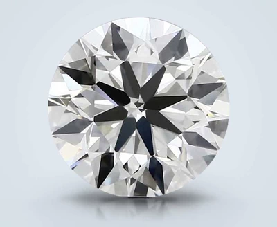 3.01ct K IF Rare Carat Ideal Cut Round Diamond