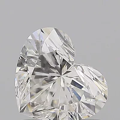 1.05ct G SI1 Rare Carat Ideal Cut Heart Diamond