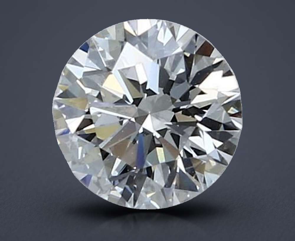 2.31ct D VS1 Rare Carat Ideal Cut Round Lab Grown Diamond