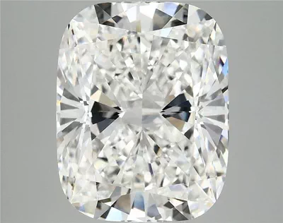 7.75ct F VVS2 Rare Carat Ideal Cut Cushion Lab Grown Diamond