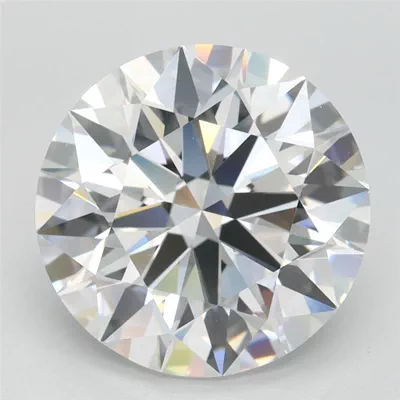 4.02ct D FL Rare Carat Ideal Cut Round Lab Grown Diamond