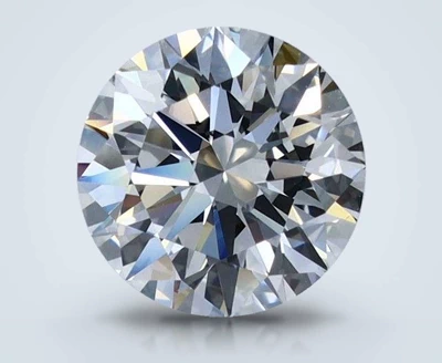 2.50ct F VS2 Rare Carat Ideal Cut Round Diamond