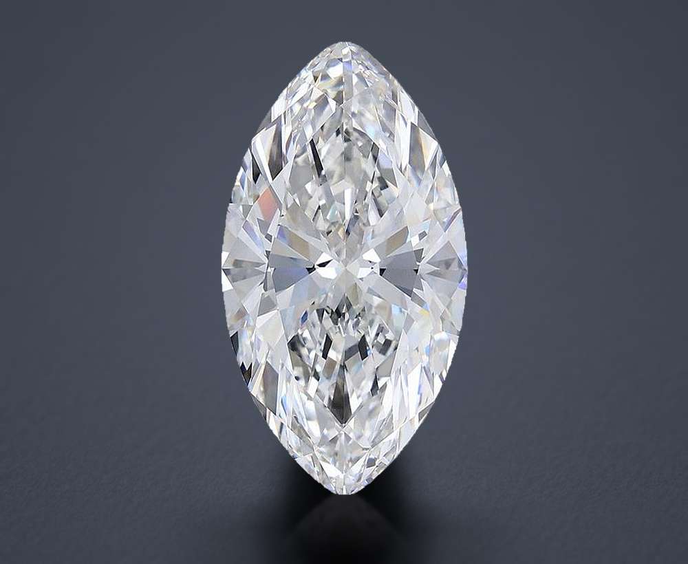 13.07ct E VVS2 Rare Carat Ideal Cut Marquise Lab Grown Diamond