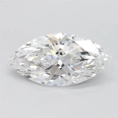 2.03ct D VVS1 Rare Carat Ideal Cut Marquise Lab Grown Diamond