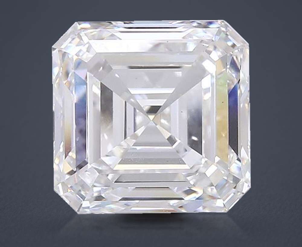 10.03ct E VS1 Rare Carat Ideal Cut Asscher Lab Grown Diamond