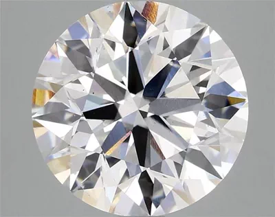 3.90ct E SI1 Excellent Cut Round Lab Grown Diamond