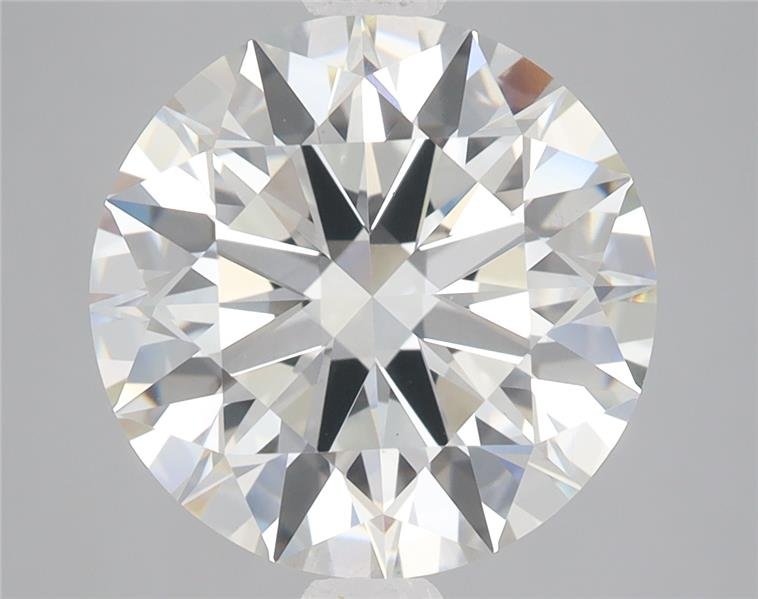 5.02ct H VVS2 Rare Carat Ideal Cut Round Lab Grown Diamond