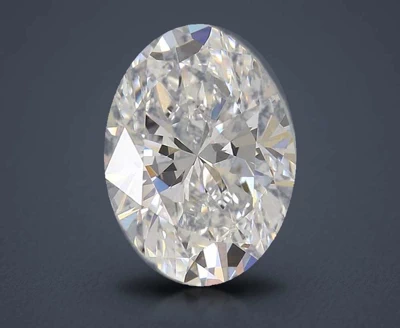 1.57ct D VVS2 Rare Carat Ideal Cut Oval Lab Grown Diamond
