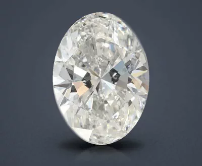 7.06ct F VVS2 Rare Carat Ideal Cut Oval Lab Grown Diamond