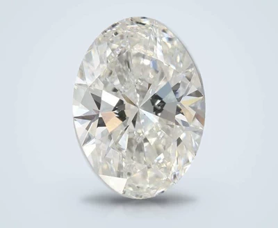 7.06ct F VVS2 Rare Carat Ideal Cut Oval Lab Grown Diamond