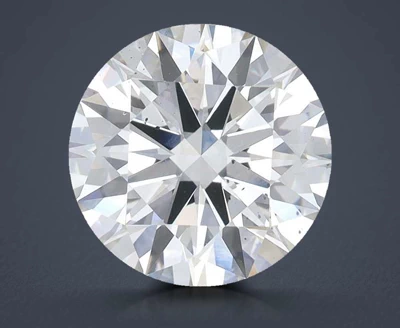 3.38ct G SI1 Rare Carat Ideal Cut Round Lab Grown Diamond