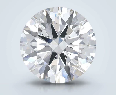 3.38ct G SI1 Rare Carat Ideal Cut Round Lab Grown Diamond