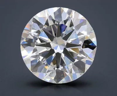 2.90ct G VVS2 Excellent Cut Round Lab Grown Diamond