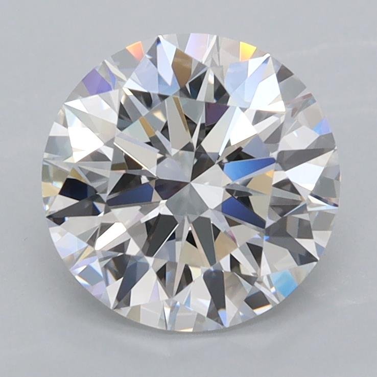1.87ct D FL Rare Carat Ideal Cut Round Lab Grown Diamond