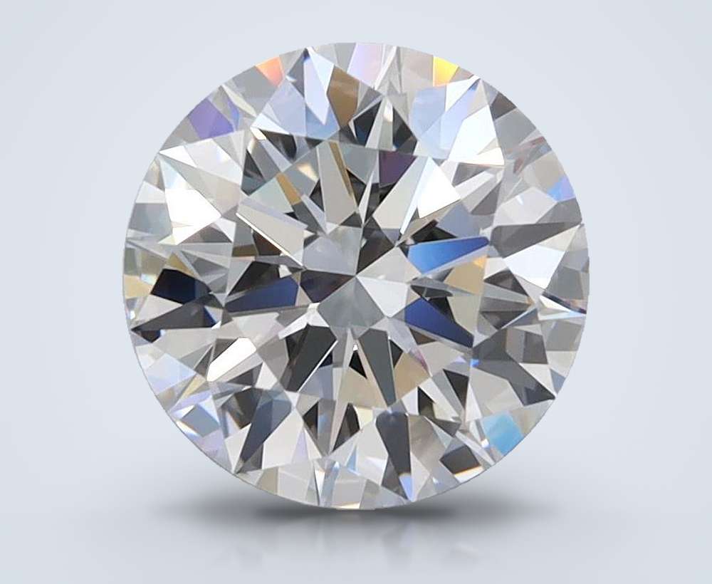 1.87ct D FL Rare Carat Ideal Cut Round Lab Grown Diamond