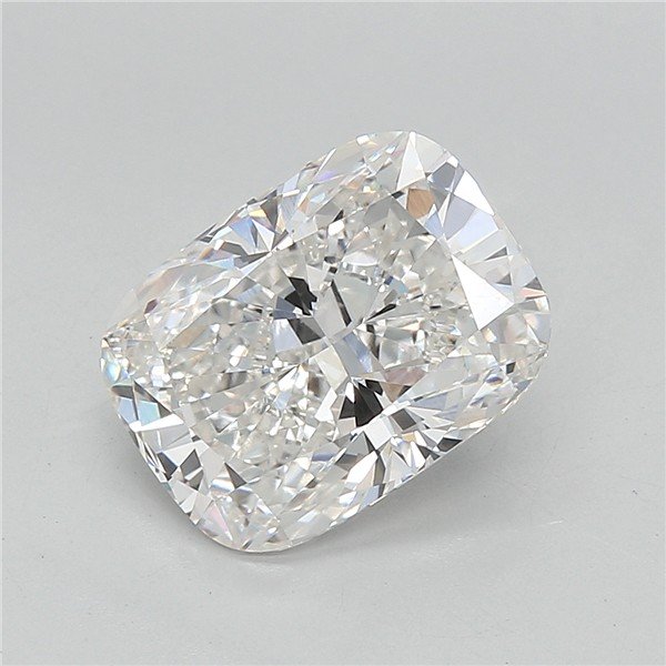3.03ct G VVS2 Rare Carat Ideal Cut Cushion Lab Grown Diamond