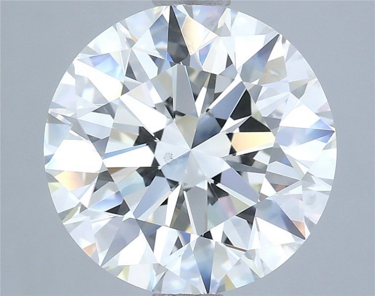 4.01ct H VS1 Rare Carat Ideal Cut Round Diamond