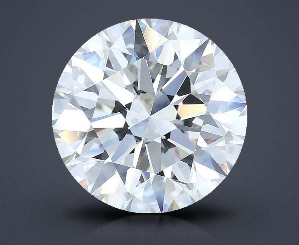 4.01ct H VS1 Rare Carat Ideal Cut Round Diamond