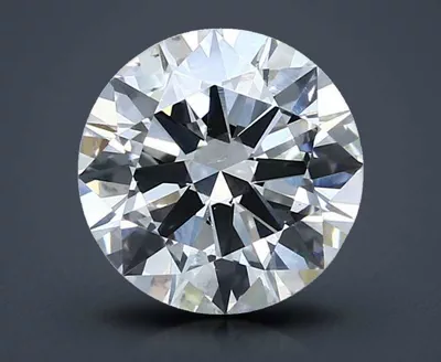 3.02ct H SI1 Rare Carat Ideal Cut Round Diamond