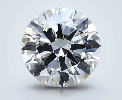 3.02ct H SI1 Rare Carat Ideal Cut Round Diamond