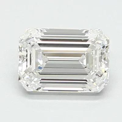 0.97ct D VVS1 Excellent Cut Emerald Lab Grown Diamond