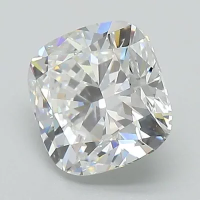1.51ct D VVS2 Very Good Cut Cushion Lab Grown Diamond