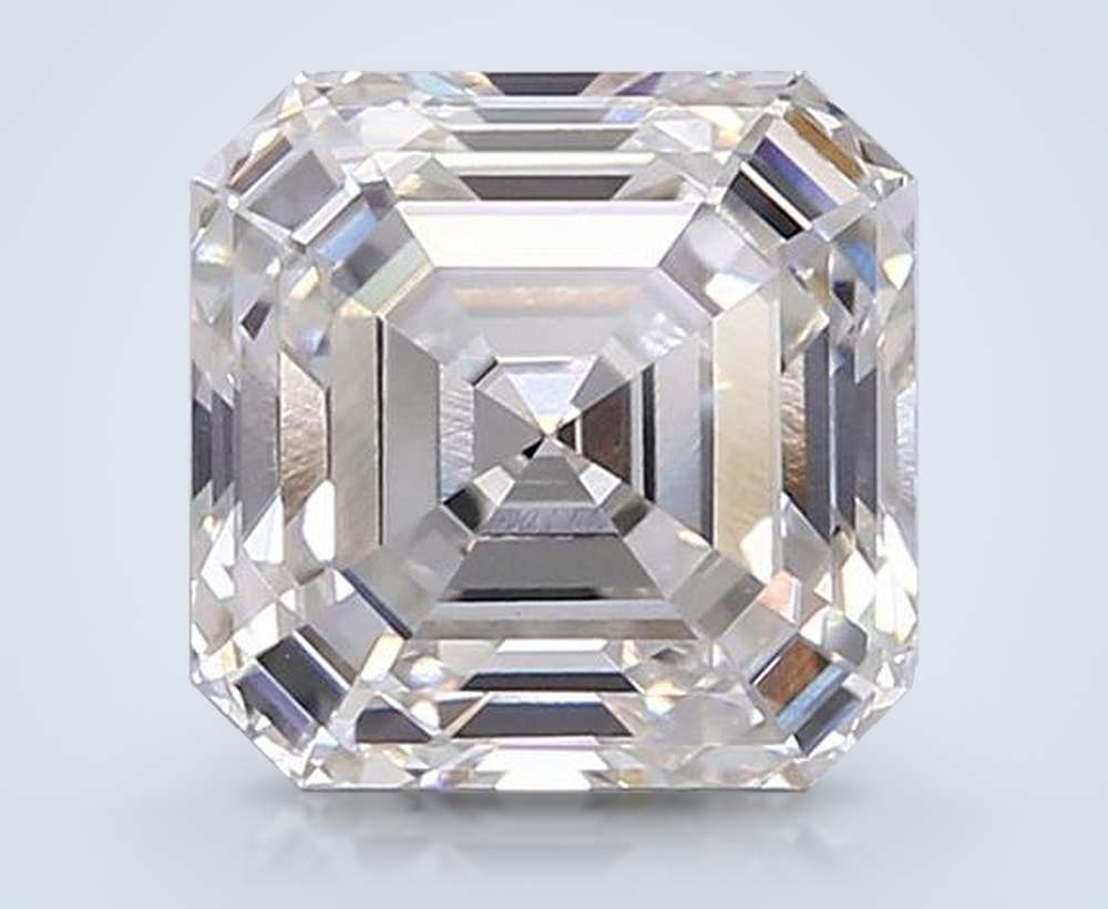 2.92ct G VVS2 Rare Carat Ideal Cut Asscher Lab Grown Diamond