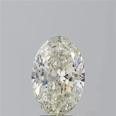3.51ct J SI2 Very Good Cut Oval Diamond