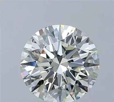 3.03ct K VVS2 Rare Carat Ideal Cut Round Diamond