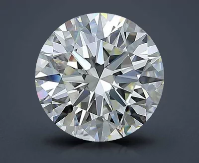 3.03ct K VVS2 Rare Carat Ideal Cut Round Diamond