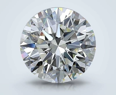 3.03ct K VVS2 Rare Carat Ideal Cut Round Diamond