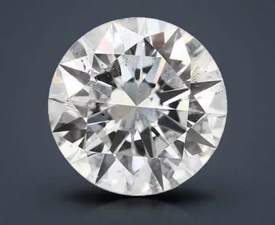 3.02ct I SI1 Rare Carat Ideal Cut Round Diamond