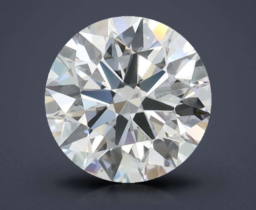 1.08ct D FL Rare Carat Ideal Cut Round Lab Grown Diamond