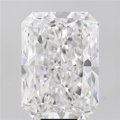 15.76ct E VVS2 Rare Carat Ideal Cut Radiant Lab Grown Diamond