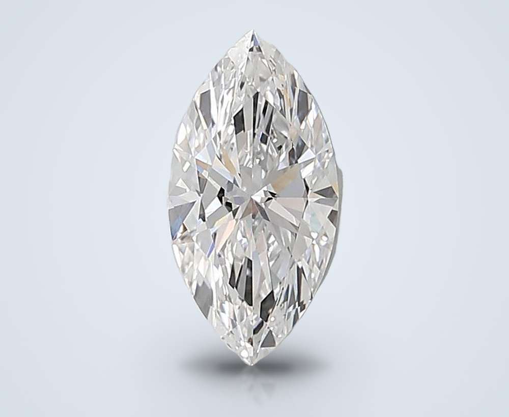 2.00ct E VS1 Rare Carat Ideal Cut Marquise Lab Grown Diamond