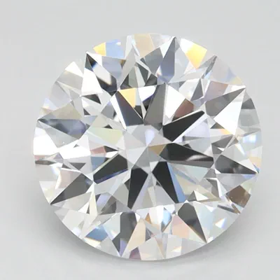 1.65ct D FL Rare Carat Ideal Cut Round Lab Grown Diamond