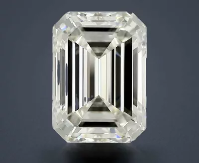 4.02ct J VS2 Rare Carat Ideal Cut Emerald Diamond