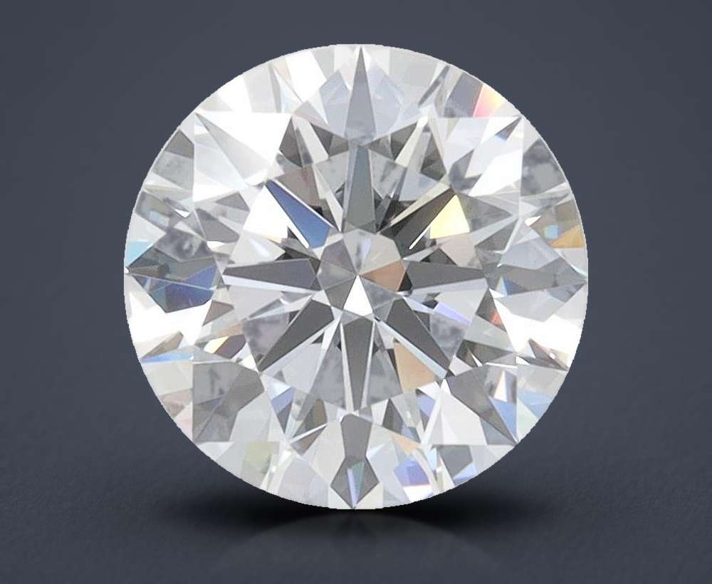 1.26ct D IF Rare Carat Ideal Cut Round Lab Grown Diamond
