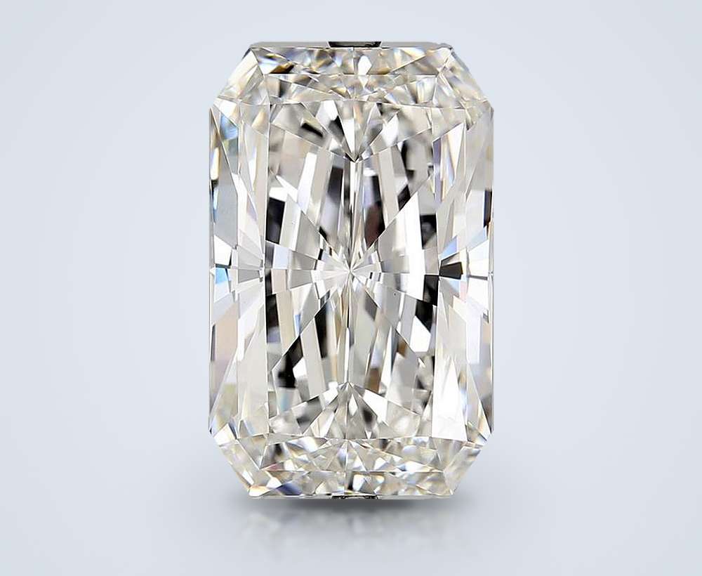 11.88ct G VVS2 Rare Carat Ideal Cut Radiant Lab Grown Diamond