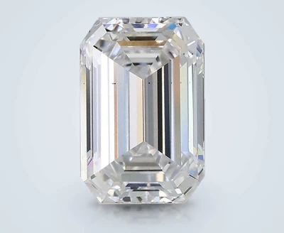 2.09ct D VS2 Rare Carat Ideal Cut Emerald Lab Grown Diamond