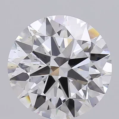 6.00ct G SI1 Excellent Cut Round Lab Grown Diamond
