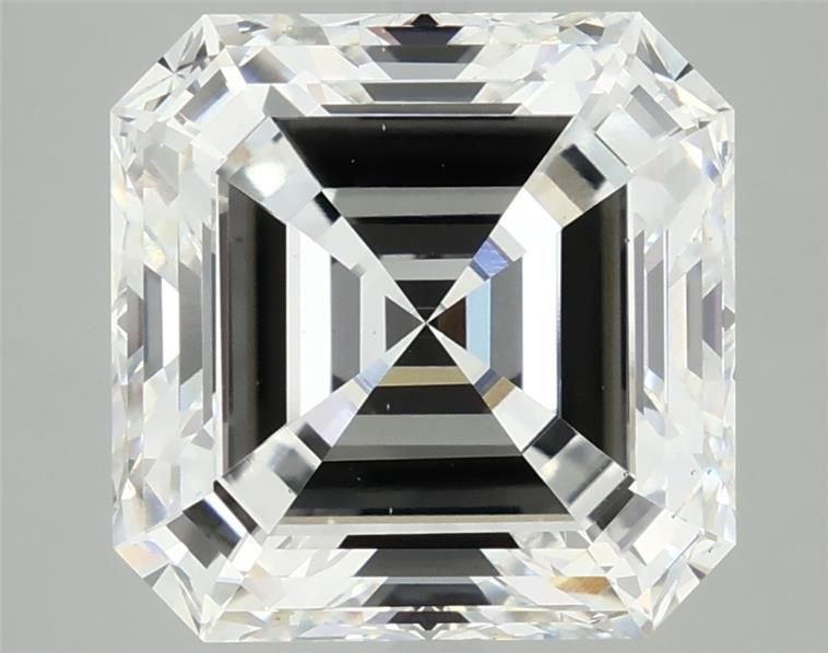 7.19ct F VS1 Excellent Cut Asscher Lab Grown Diamond