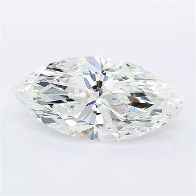 3.56ct F VS1 Rare Carat Ideal Cut Marquise Lab Grown Diamond