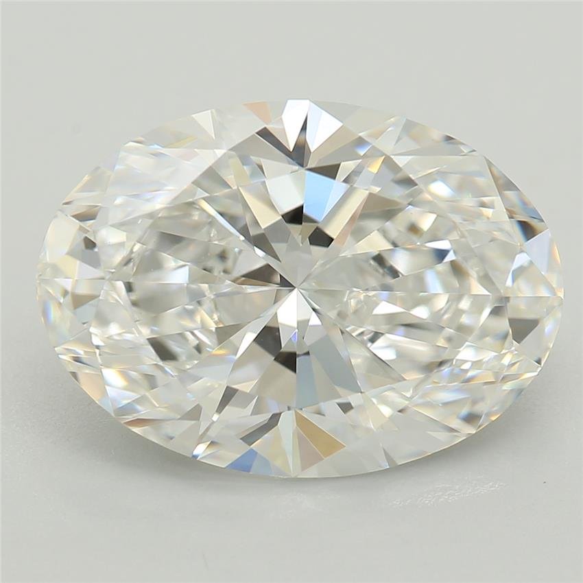 3.59ct E VVS2 Rare Carat Ideal Cut Oval Lab Grown Diamond